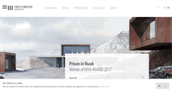 Desktop Screenshot of friis-moltke.com