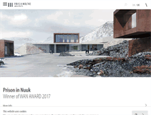 Tablet Screenshot of friis-moltke.com